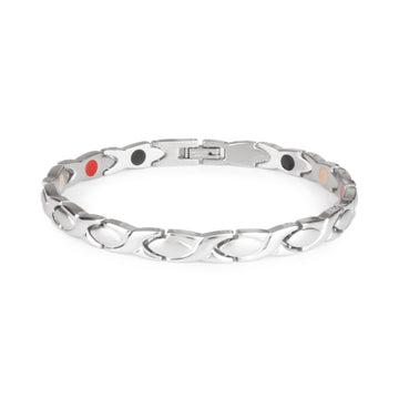 Serenity - Negative Ion Bracelet, Stainless Steel